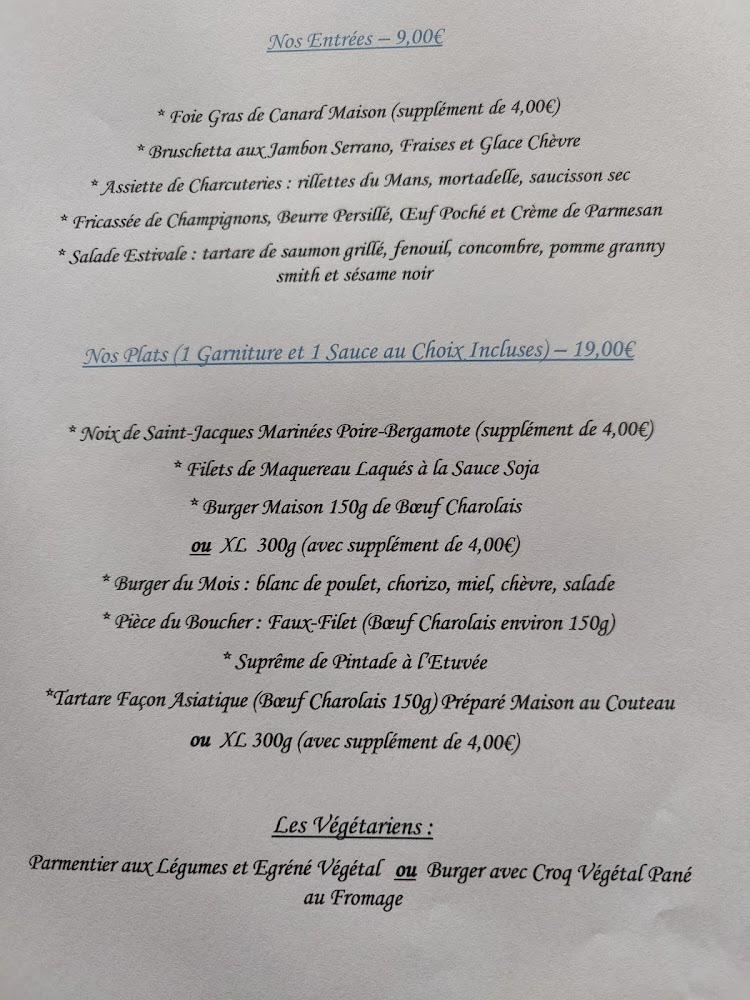 Au Grès des Envies - Menu Image 4